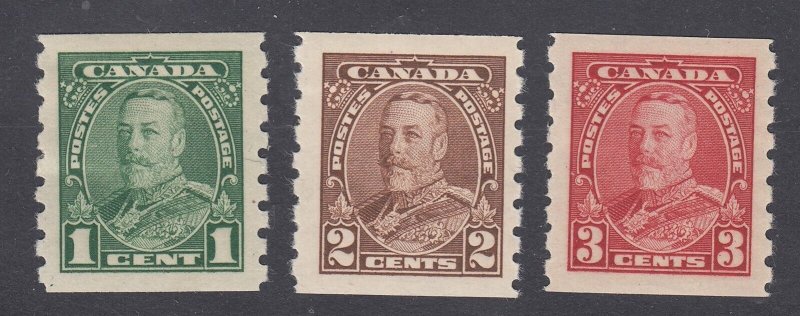 Canada #228-230 Mint Set