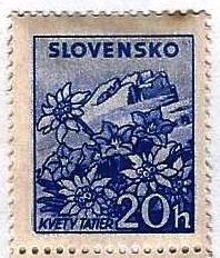 SLOVAKIA - #104 - UNUSED MINT NO GUM  - 1944 - SLOVA023DTS19