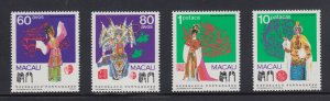 Macao  648-51    mnh       $ 17.75