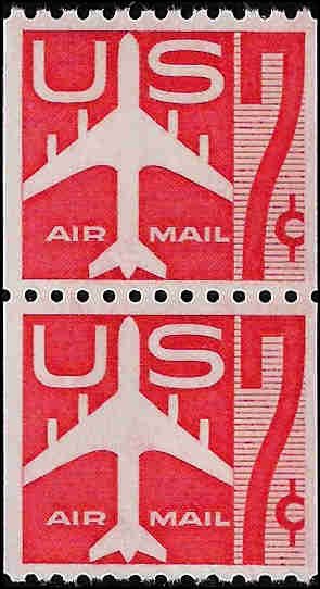C61 Mint,OG,VLH... Pair... SCV $8.25