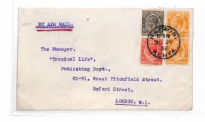 HH70 1932 Kenya Nairobi Cover GB London {samwells-covers}PTS