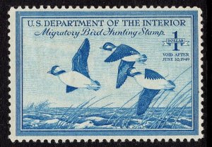 [KN]  #RW15 ~ Mint-NH  U.S. Duck  Stamp...Always Free Shipping