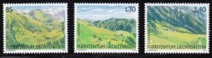 Album Treasures Liechtenstein Scott # 1356-1358 Pastures Mint NH