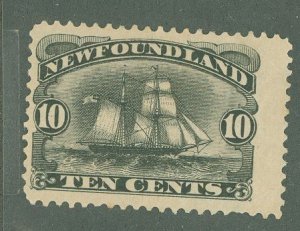 Newfoundland #59 Unused Single