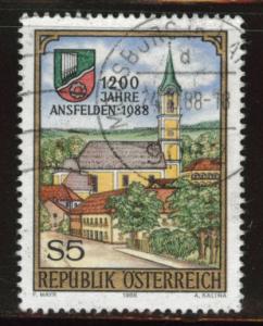 Austria Osterreich Scott 1440 Used 1988 stamp