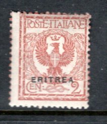 ERITREA 89 MH F/VF Overprint