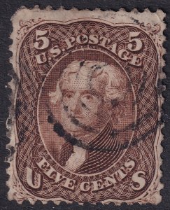 #76 Used, Fine (CV $125 - ID41853) - Joseph Luft