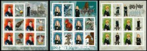 France 2007 MNH Stamps Mini Sheet Scott 3303-3305 Harry Potter