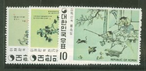 Korea #787-789 Mint (NH) Single (Complete Set)