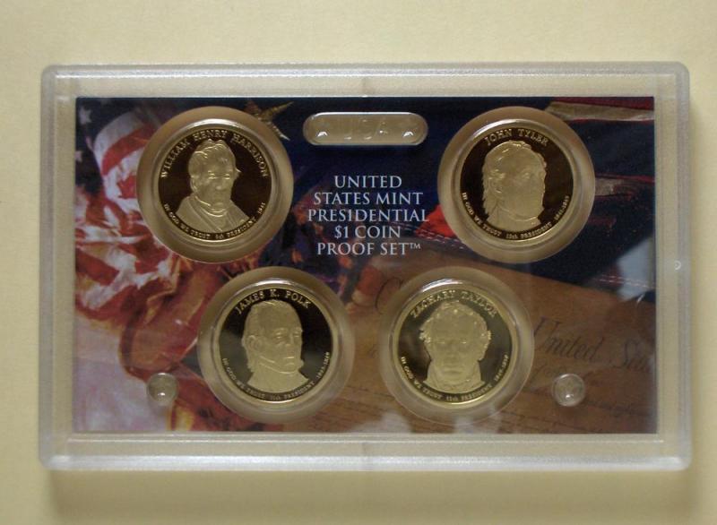 2009 S  Presidential Dollar Proof Set FreeShipping