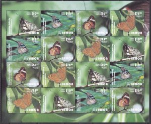 Samoa, Fauna, Butterflies, Express Mail MNH / 2015