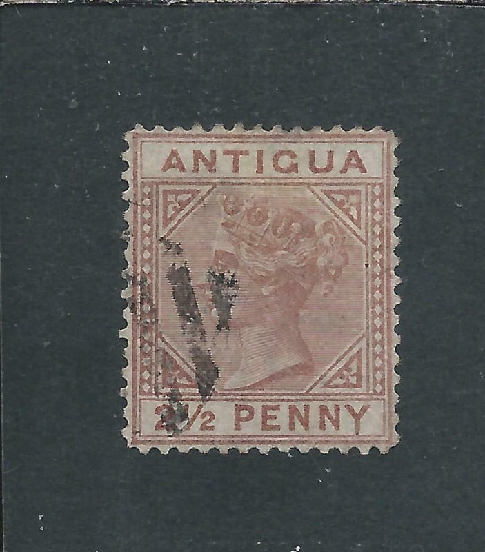 ANTIGUA 1879 2½d RED-BROWN GU SG 19 CAT £170