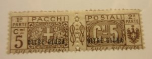 OLTRE GIUBA Scott: Q1, MINT HINGED, Lot22, Cat $21
