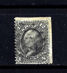 #69 US 12 CT BLACK WASHINGTON-USED-N/G-FINE-VF