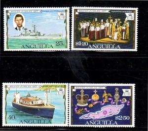 ANGUILLA #271-274  1977  25TH ANNIV.  QEII        MINT  VF NH  O.G  b