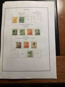 STAMP STATION PERTH Australia #Collection 1937 to1981 Used-375+ Stamps Unchecked