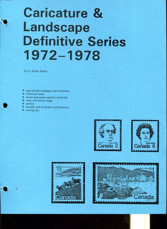 Canadian Definitive Series D.Robin Harris,The Gold Standard Work For Definitoves