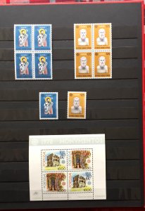 COLLECTION OF EUROPA STAMPS FR DIFFERENT COUNTRIES IN AN ALBUM PLUS ELVIS SHEET