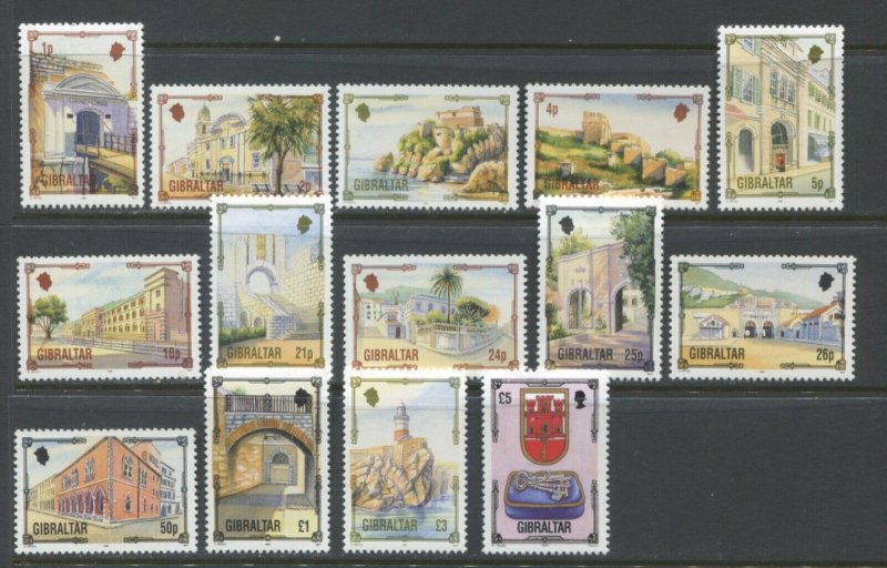 Gibraltar QEII 1993 set mint o.g. hinged