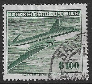 Chile (1957) #C187 used
