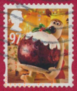 GB   Sc# 2855  SG 3133  Used SA on piece Christmas 2010  see details  / scan