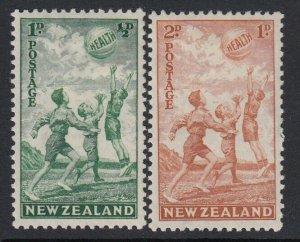 New Zealand Sc B16-B17 (SG 626-627), MLH