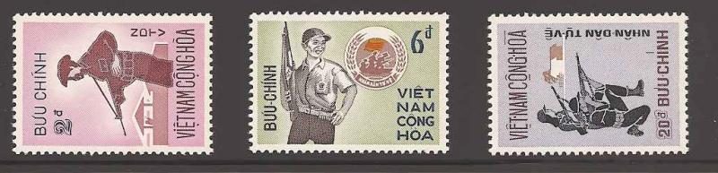 Viet Nam (South) 428-430 Mint VF NH