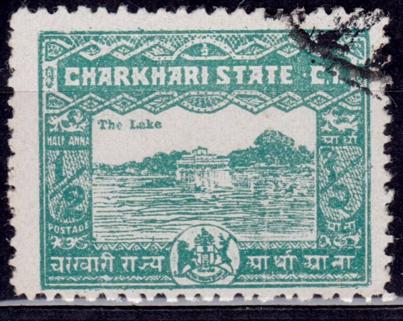 India, Charkhari, 1931, sc#28, used