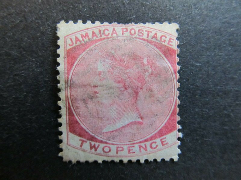 A4P20F1 Jamaica 1870-83 Wmk Crown CC 2d used