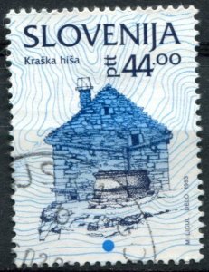 Slovenia Sc#162 Used, 44t multi, Cultural Heritage 1993 (1993)