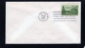 999 Nevada, FDC no cachet