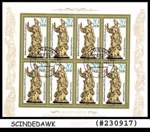 GERMANY - 1984 Art From The Green Vault Dresden - Miniature sheet FDI