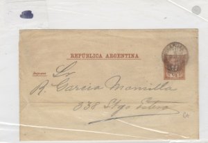 Argentina Early Stamps Cover Wrapper  Ref: R8080