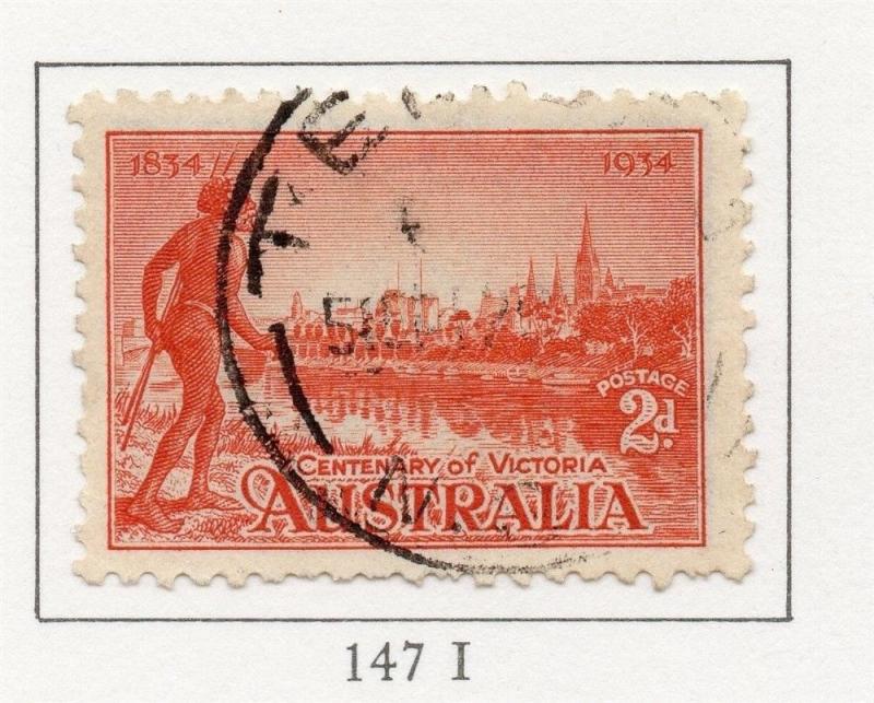 Australia 1934 Early Issue Fine Used 2d. 195928 