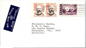 1968 - Montreal - Philatelic Bureau - Air Mail to Australia - F36079