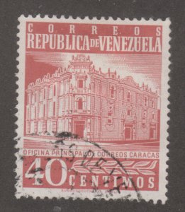 Venezuela 750 Main Post Office, Caracas 1960