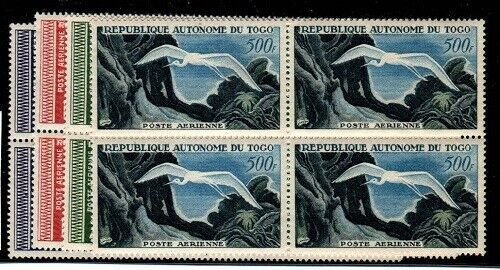 Togo Scott C22-5 Mint NH blocks