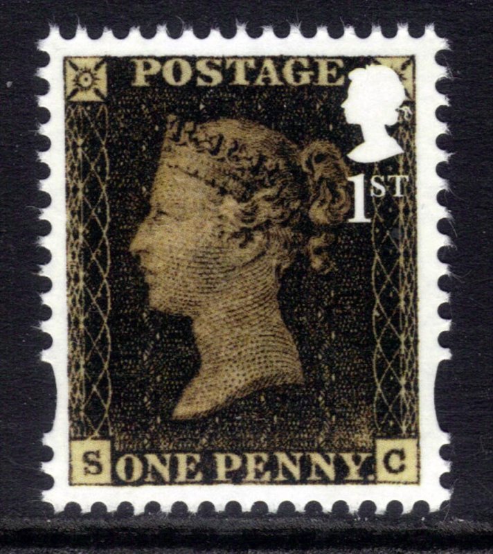 GB 2020 QE2 1st 180th Anniv Penny Black Ex SG MS 4355 Umm Issued 6/5/20 ( J1143