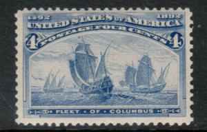 USA #233 Mint Fine - Very Fine Never Hinged