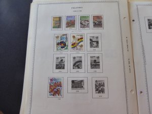 Philippines 1978-1991 Stamp Collection on Album Pages