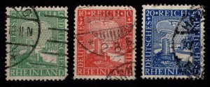 Germany 1925 Rhineland Millenary, Set [Used]