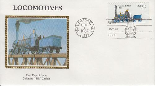 1987 Gowan & Marx Locomotive (Scott 2366) Colorano FDC