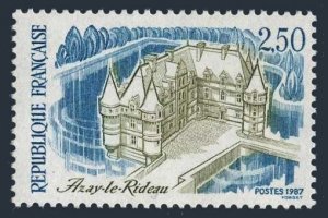 France 2031,MNH.Michel 2607. Tourism,1987.Azay-le-Rideau Chateau.