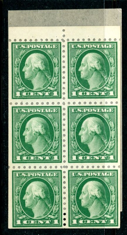 US 462a MNH mint booklet pane position A      (Inv 001185.)