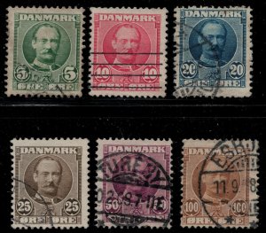 Denmark #72-5,7-8  CV $14.70