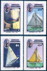 Grenadines. Sport. 1987 Sail.