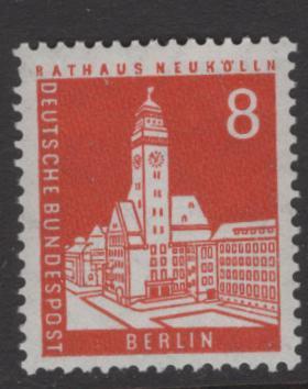 BERLIN  9N125  MINT HINGED   CITY HALL ISSUE