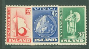 Iceland #213-5 Mint (NH)
