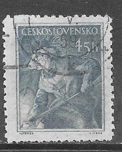 Czechoslovakia 648: 45h Foundry Worker, used, VF