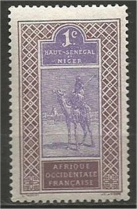 UPPER SENEGAL AND NIGER, 1914, MH.1c, Camel Scott 18